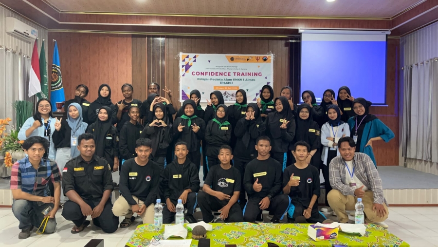 Confidence Training Pelajar Pecinta Alam SMKN 1 Aimas X Psikologi UNIMUDA Sorong